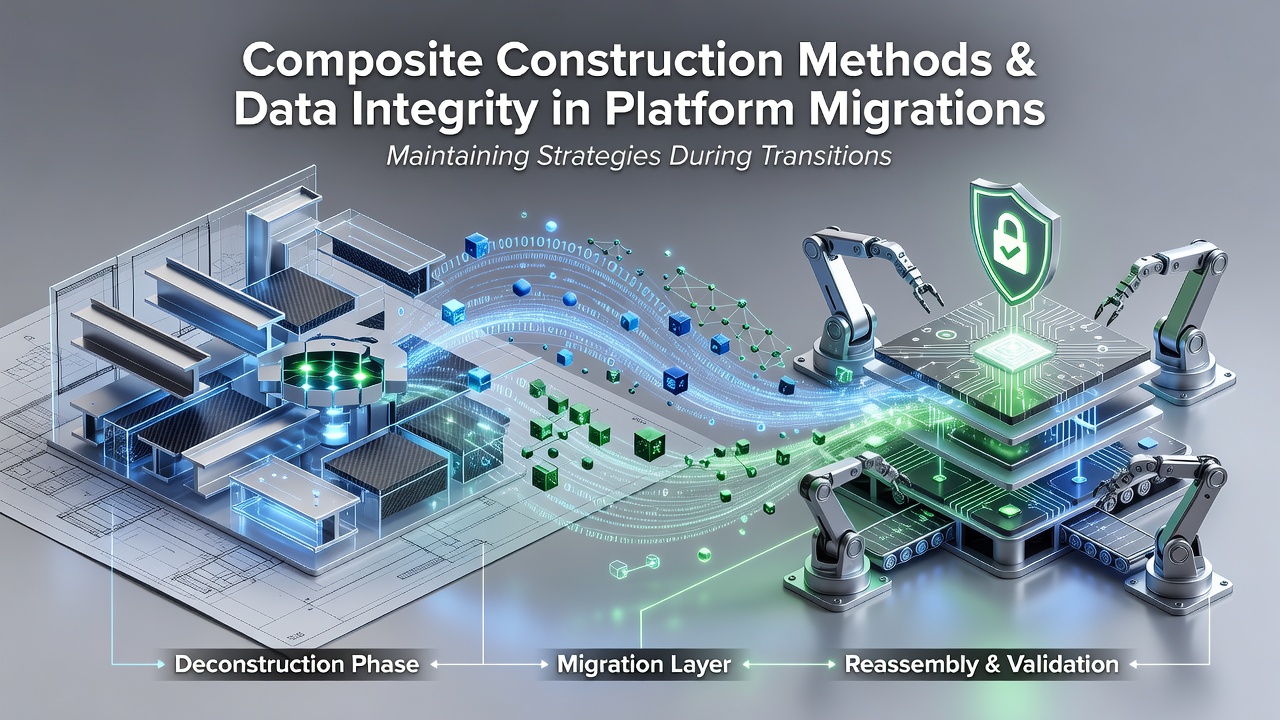 How Composite Construction Methods Inform Strategies for Maintaining Data Integrity During Platform Migrations