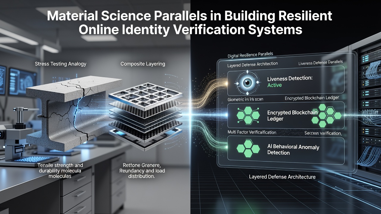 Layered verification models compared to composite material cross-sections