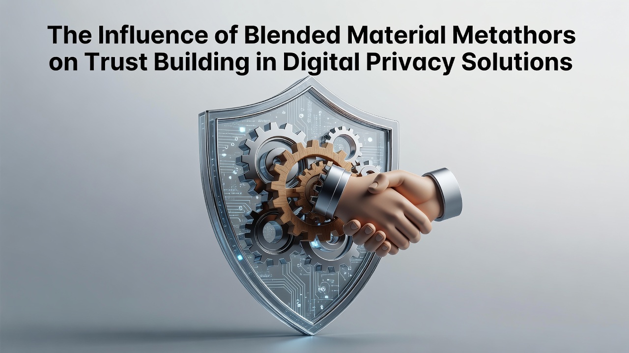 The Influence of Blended Material Metaphors on Trust Building in Digital Privacy Solutions